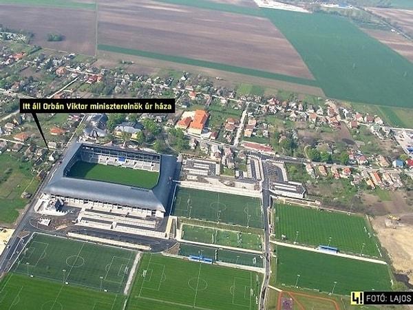 5. Macaristan'daki devasa futbol akademisi.