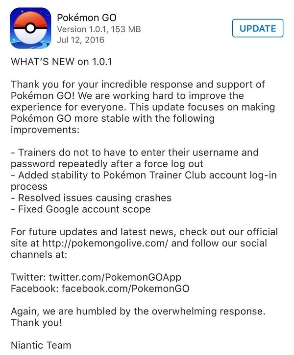 9. Недавно выпустили обновление, в котором исправили некоторые раздражающие баги, присутствующие в изначальной версии