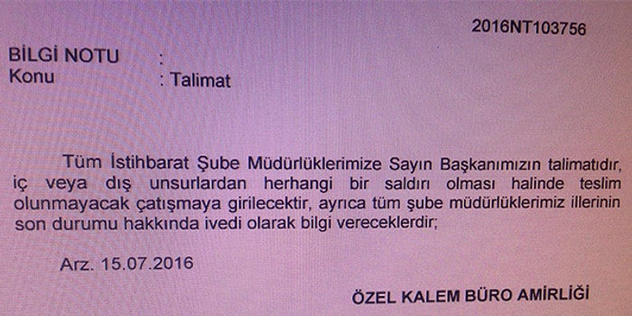 Başbakan'ın Polislere Verdiği Emir: "Kimseye Teslim Olmayın, Gerekirse Çatışmaya Girin"