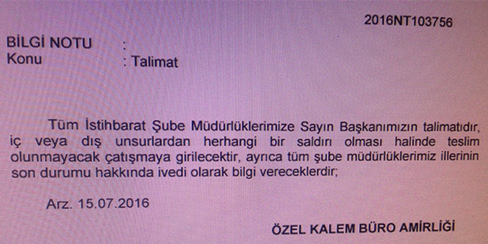 Başbakan'ın Polislere Verdiği Emir: "Kimseye Teslim Olmayın, Gerekirse Çatışmaya Girin"