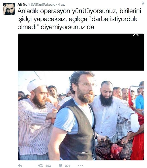 Türkoğlu açıklamalarına Twitter'dan devam etti.