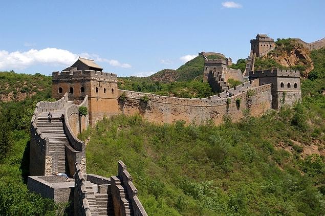 7. The Great Wall of China cannot be seen from space.