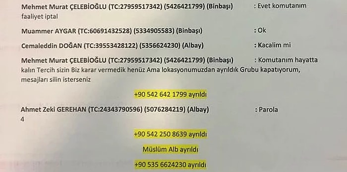 Darbeci Komutanların Whatsapp Konuşmalarından Kan Donduran Alıntılar!