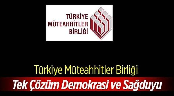 9. Türkiye Müteahhitler Birliği (TMB)