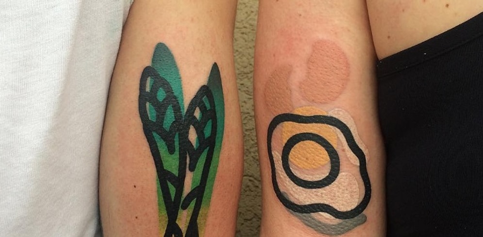 Векторные татуировки от Mattia Mambo: красочная идея из Милана