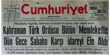 27 Mayıs'tan 15 Temmuz'a Türk Basınının Darbe ile İmtihanı