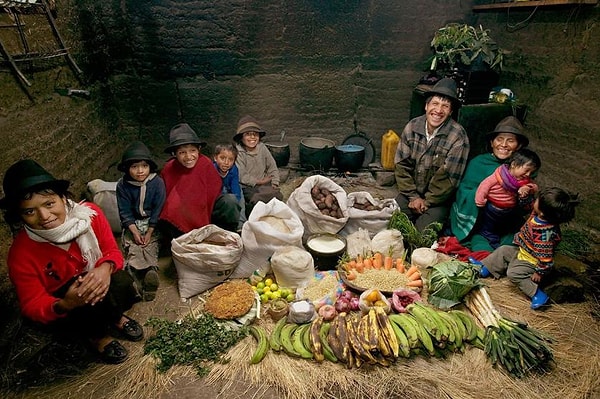 12. Ayme family, Tingo, Ecuador.