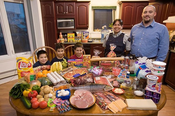 23. Melansons family, Iqaluit, Nunavut Territory, Canada.