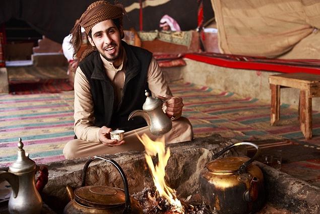 15. In ancient Arab culture, a wife can divorce her husband if he does not supply her with fresh coffee.