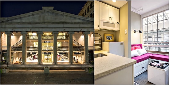 Новое решение для старейшего молла США - уютные квартиры в памятнике архитектуры