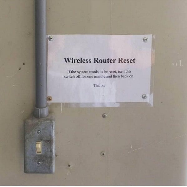 12. Включить и выключить модем не значит обесточить Вселенную...