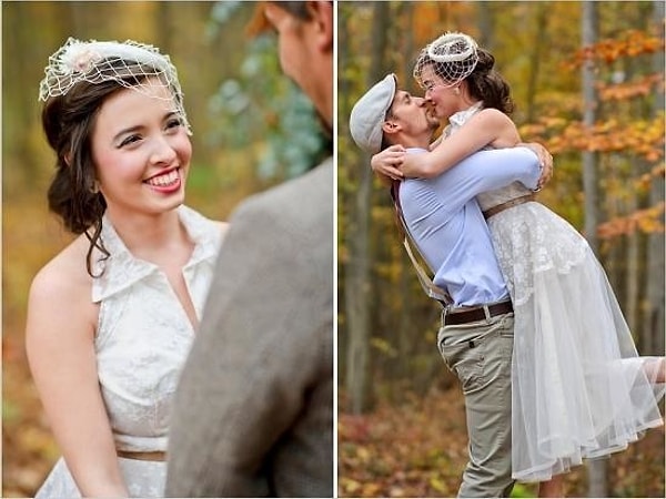 8. Свадебный наряд, навеянный фильмом "Дневник памяти"