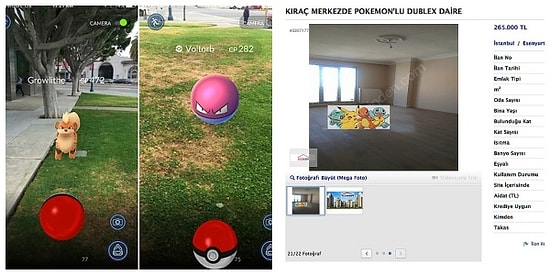 Söyleyin Hala mı Delirmedik? Pokemon Go Çılgınlığı En Sonunda Emlak Sektörüne de Yansıdı!