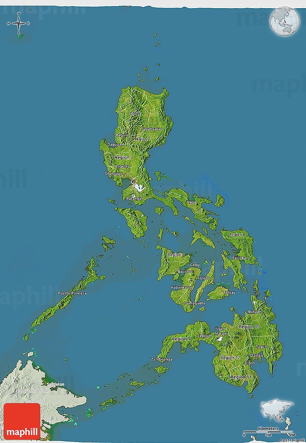 2. Филиппины же похожи на боевую машину АТ-АТ из "Звездных войн".