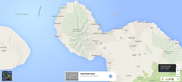 5. Гаваи словно и не Гаваи вовсе, а голова и плечи человека.