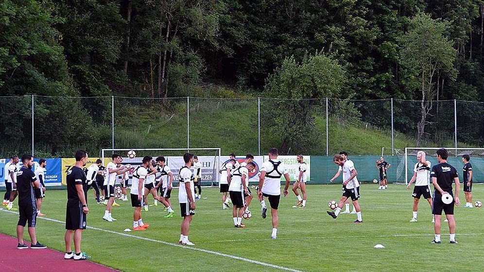 Beşiktaş'ın Avusturya'daki Mesaisi Başladı