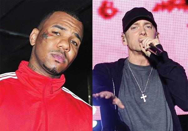 7. Rap sanatçısı "The Game" Eminem'e diss atılmayacağını belirtmiştir. Hatta katıldığı programda "beyaz oğlana bulaşmayın" diye de uyarmıştır.