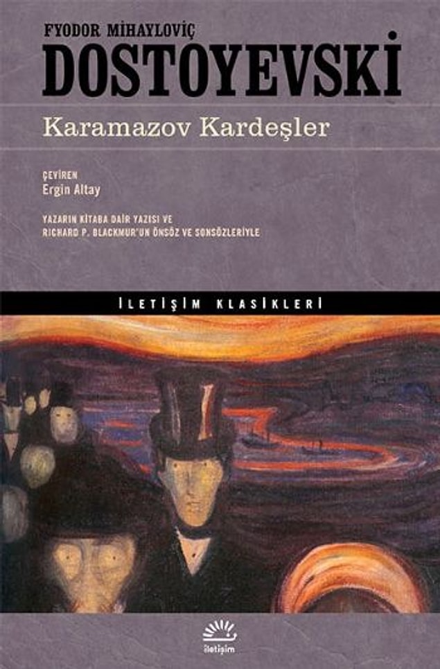 12. "Karamazov Kardeşler", (1880), Fyodor Mihayloviç Dostoyevski