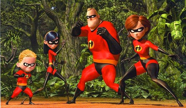 5. The Incredibles (İnanılmaz Aile) 2004