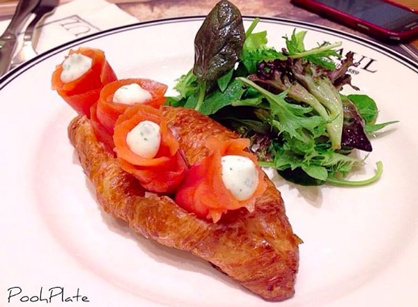 8. С лососем