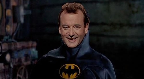 6. Билл Мюррей в роли Бэтмена