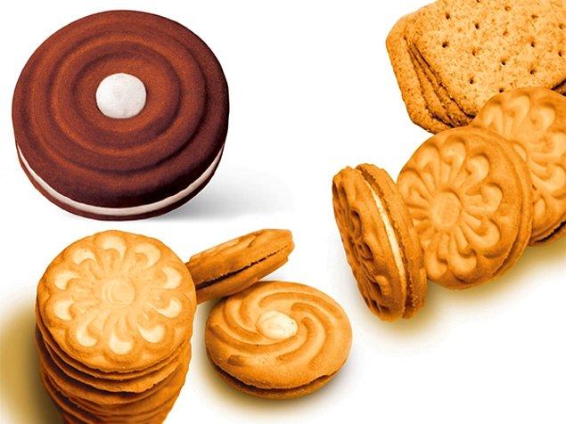 11. Kremalı bisküvinin yapıştırıcı etki sağlayan kreması
