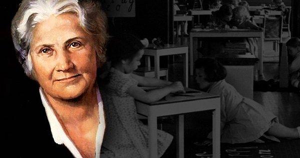 8. İtalya’nın ilk kadın doktoru, pedagog ve antropoloji profesörü Maria Montessori, 20. yüzyılın başında her bir çocuğun bireyselliğine azami ölçüde uyan bir pedagoji geliştirmişti.