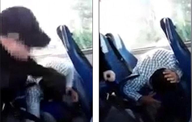 Yazıklar Olsun! Otobüsüne Binen Suriyeli Mülteciyi Acımasızca Döven İsveçli Şoför