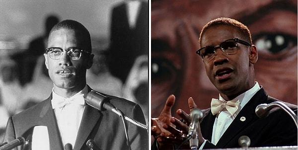 11. Malcolm X rolünde Denzel Washington - Malcolm X, 1992