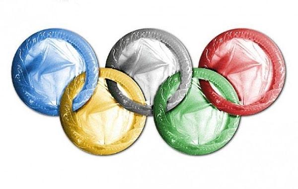 9. 2000 Sydney Yaz Olimpiyatları'nda sporcu başına 13,6 kondom düşmüştür.