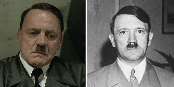 6. Бруно Ганц в роли Адольфа Гитлера в фильме "Бункер"