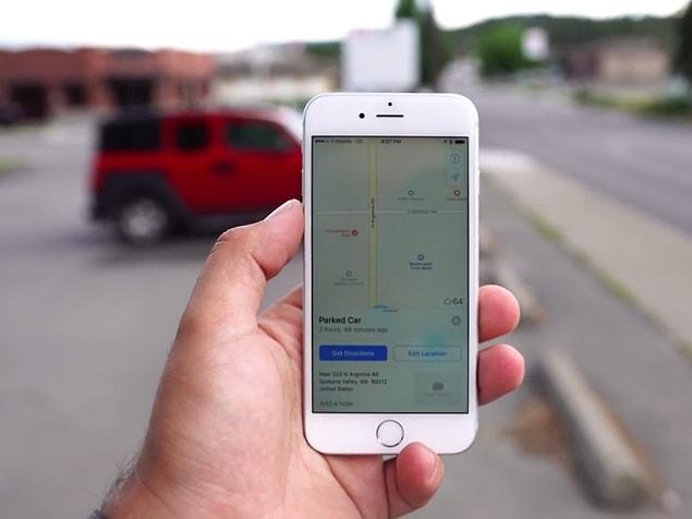 Your iPhone will be able to find where you have parked your car with the help of "Google Maps."