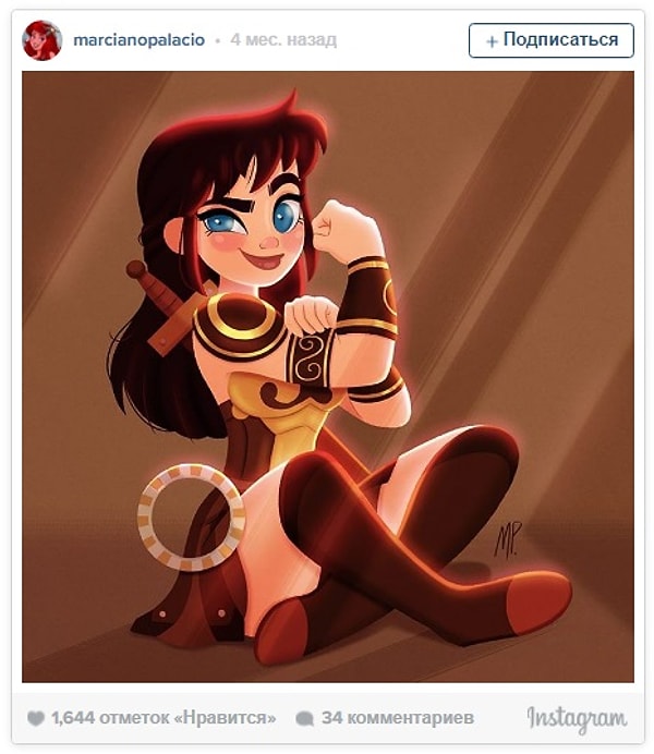 4. Зена и в подростком возрасте не давала никому спуску ;)