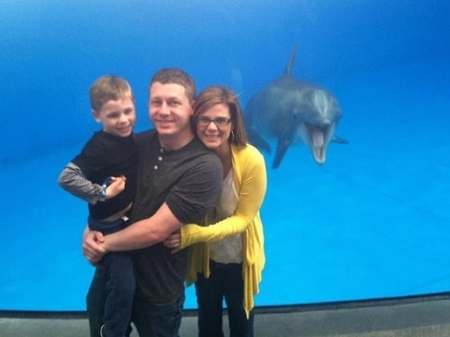 13. "Mutlu aile fotoğrafları en sevdiğim. 😊🐬"