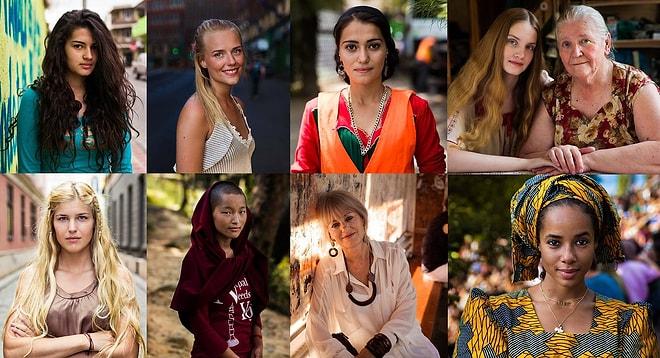 Güzelliği Her Yerde Arayan "Güzellik Atlası" Projesinde Yer Alan Türkiye'den Kadınlar