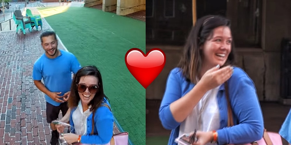 Dünyanın En Güzel Kadını Arkanızda! Kadınlara Harika Bir Jest Yapan Güzel İnsan