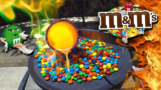 M&M's Şekerlerine Eritilmiş Bakır Dökülürse Ne Olur?