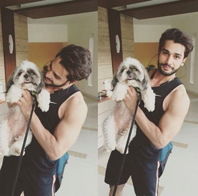 16. Rohit adores animals!