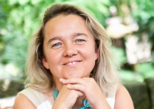 А вот и сама Малгожата Ходаковская: