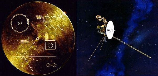 Voyager 2 ile gönderilen Golden Record'dan bahsetmemek olmaz