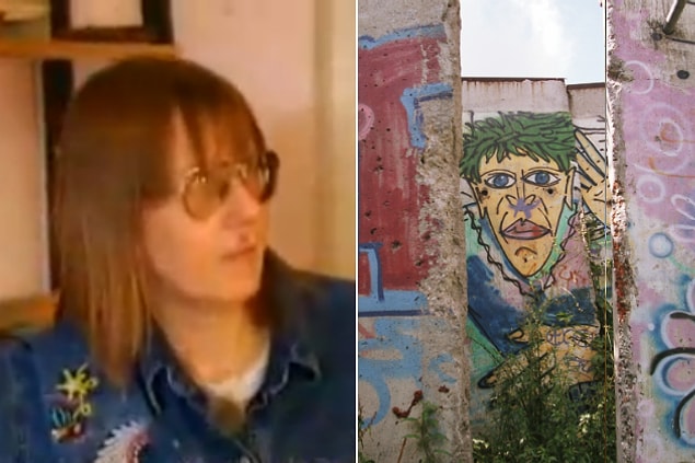 12. The woman who fell in love with a wall...