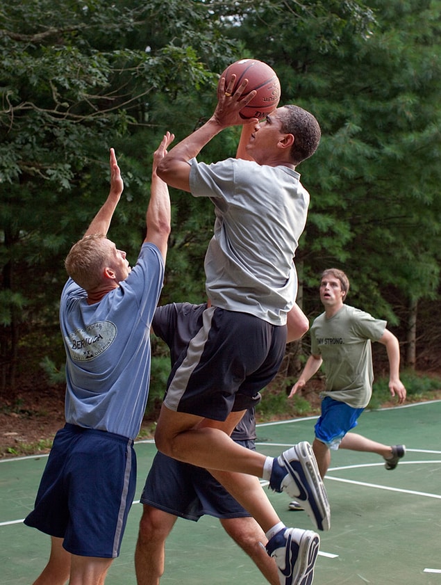 25. We had many chances to see his passion and talent at basketball.