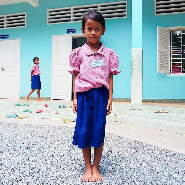 10. Каника - школьница, Пномпень, Камбоджа