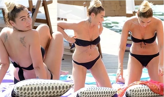 Sıla Yine Bikinili Yakalandı!