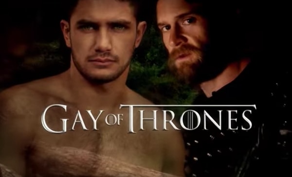 2. "Gay Of Thrones" - геи престолов