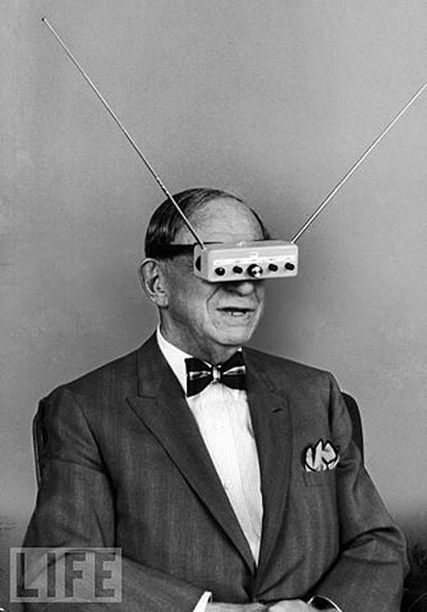 25. Bir mucidin "Televizyon Gözlük" ismini verdiği icat, 1963.