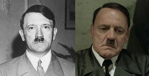 2. Adolf Hitler - Bruno Ganz - Downfall 2004
