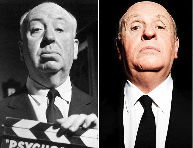 5. Alfred Hitchcock - Anthony Hopkins -  Hitchcock 2012