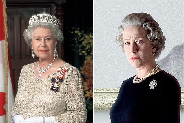 6. Queen Elizabeth II - Hellen Mirren - The Queen 2006