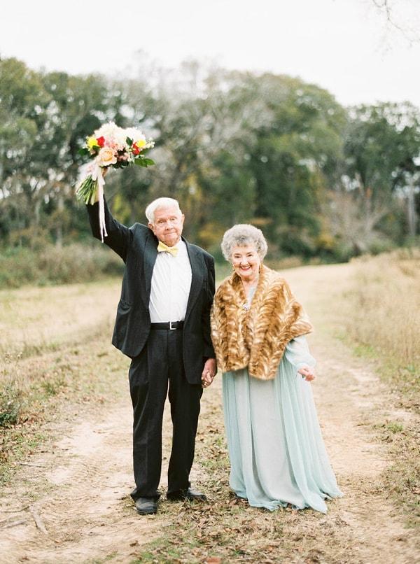 Wanda ve Joe, tam tamına 63 yıldır evliler.